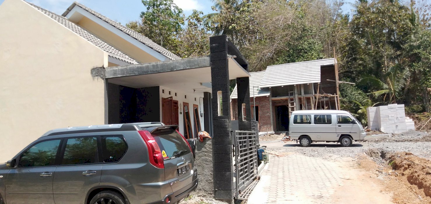 Dijual Rumah Modern Minimalis Siap Bangun Hanya 300 Meter dr Jl Wates