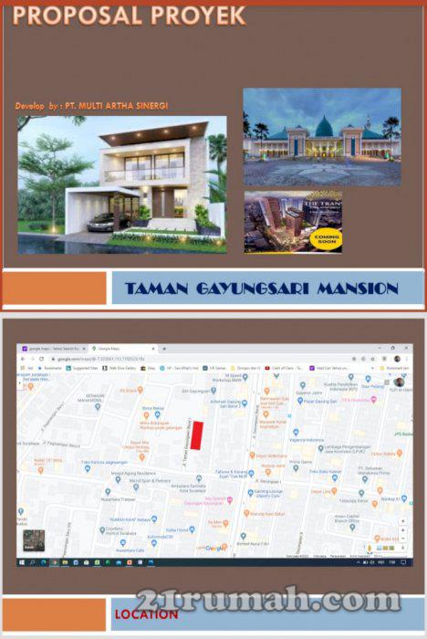 Rumah Gayungsari Surabaya