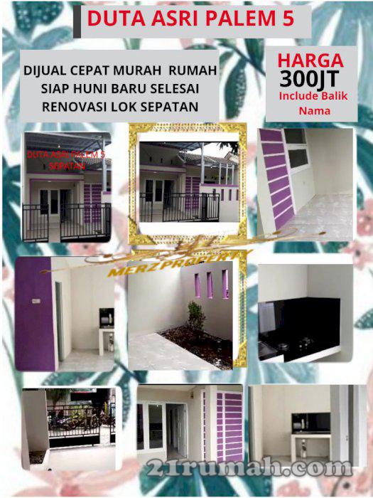 Dijual cepat rumah full renovasi di Sepatan Tangerang