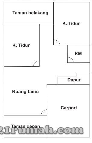 Rumah harga Promo, SHM, akses 2 mobil, cluster, Meruyung limo 