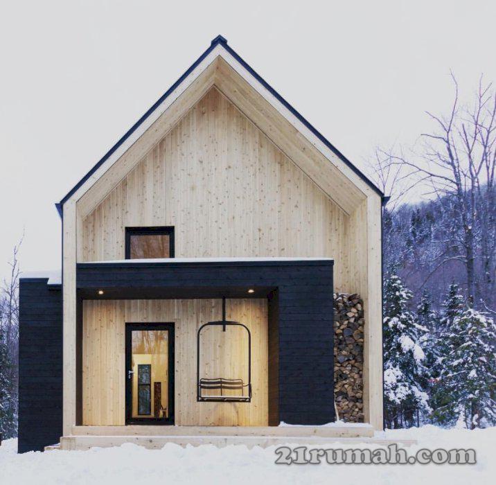 Rumah 2 lantai, model apartement/lofthouse.