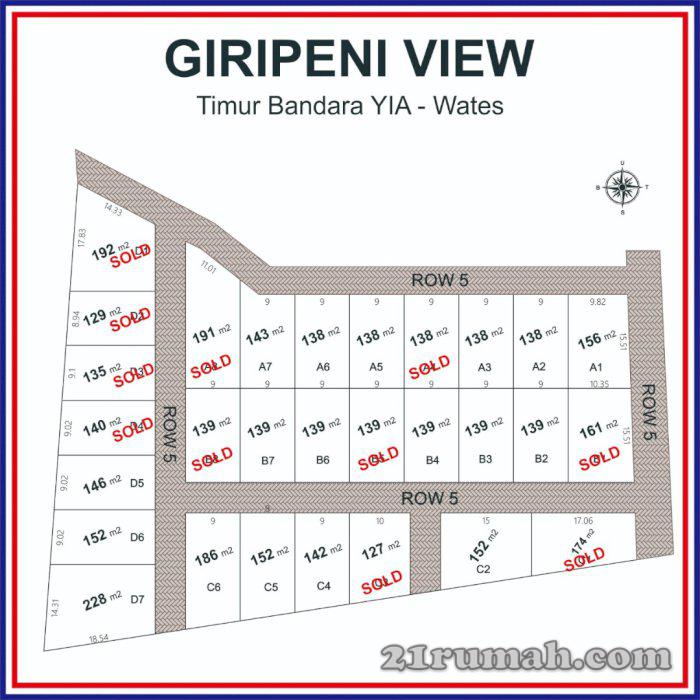 Tanah Kavling di Timur Bandara Baru Kulonprogo, Garansi Profit 30%