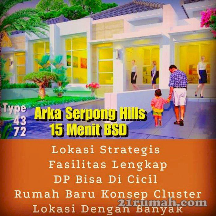 rumah 1 lantai termurah dekat Tangsel dan stasiun