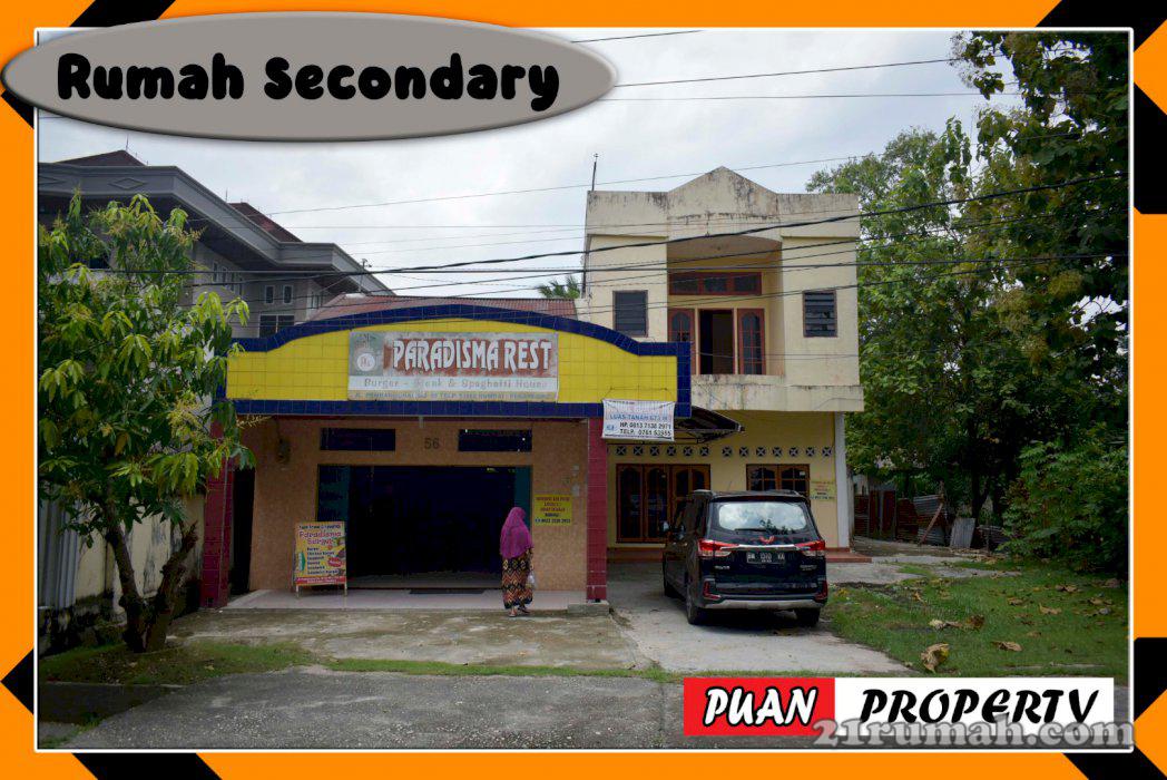 dijual rumah plus kos2an di jln pembangunan dekat hawai store rumbai