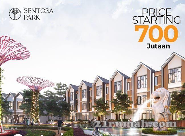 SENTOSA PARK hunian bagus gaya singapura promo launching