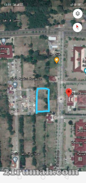 Tanah Area Dekat Kantor Bupati