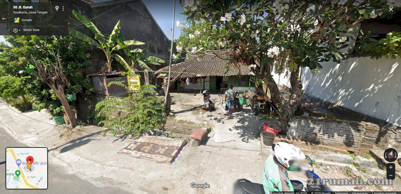 Tanah di sekarpace jl guruh jebres dekat kampus UNS