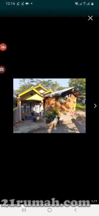 Rumah pinggir jln desa siap huni