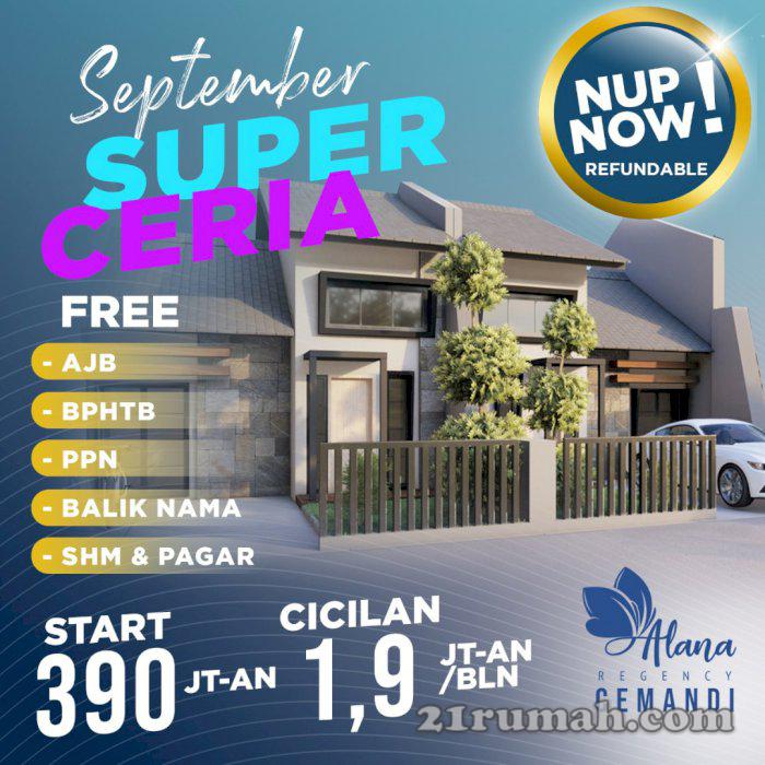 Alana Cemandi selangkah ke T3 Bandara Juanda dan Nol Jalan JLLT 300 jt -an