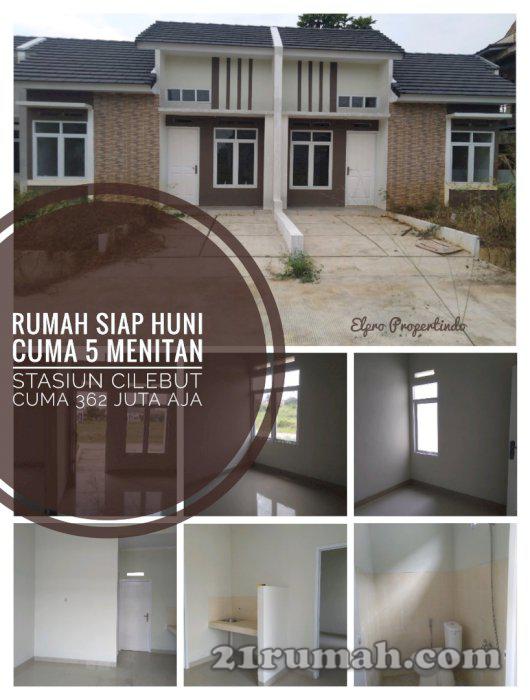 Rumah murah siap huni dekat stasiun Cilebut