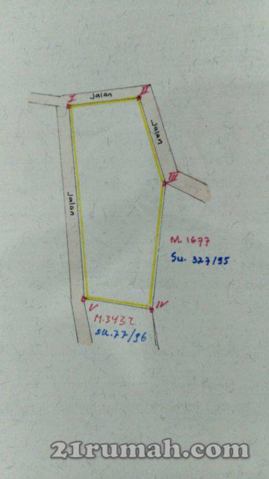 Tanah dijual murah dipengasih