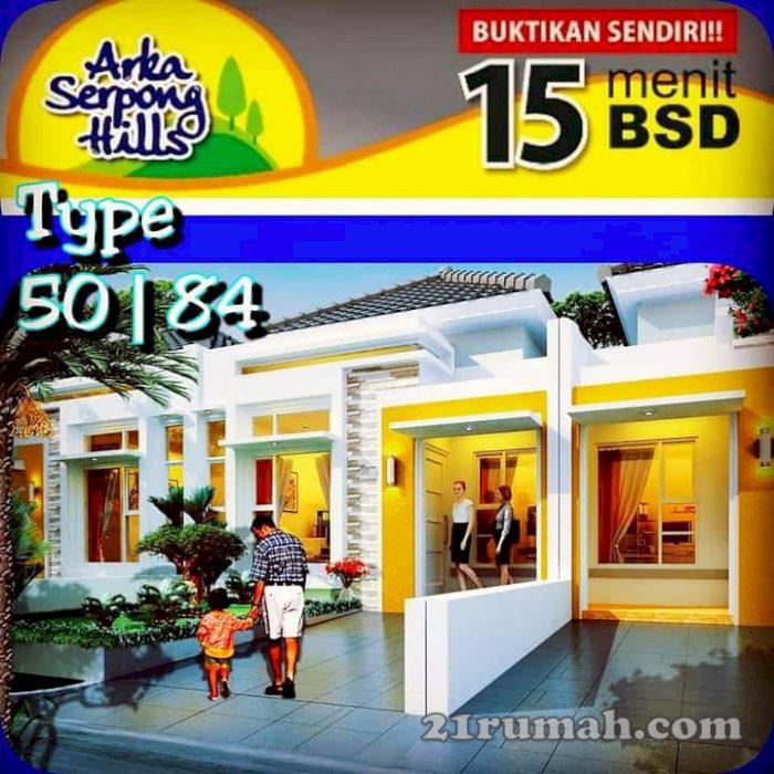 Rumah cantik murah dekat tangsel dan stasiun