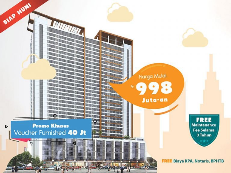 Skandinavia...Apartemen Superblock cocok invest & stay