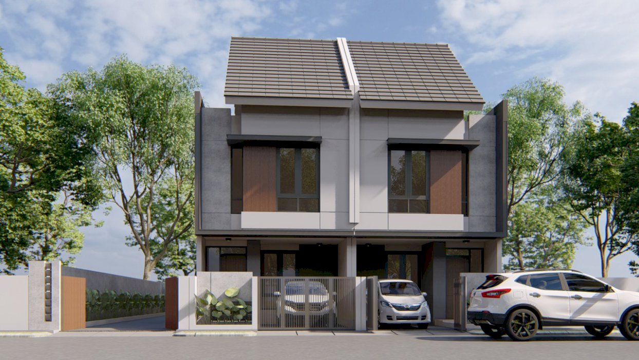 Rumah baru, strategis dalam Cluster di Pulo gadung Jakarta Timur