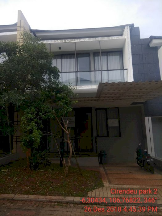 Jual Rmh Munimalis di Cirendeu Park 2