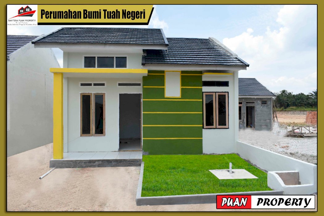 Rumah Cluster Cantik Murah Dp 2,5jt lepas kunci jln limbungan rumbai