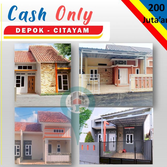 Rumah Siap Huni 200 Jutaan di Citayam Depok