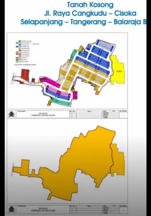 Tanah Peruntukan Multiguna di Cisoka Tangerang Banten