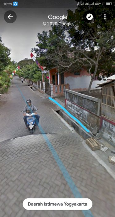 Tanah akses simpangan di mlati sleman