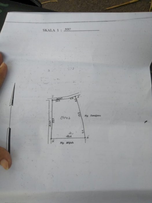 Tanah dijual murah dekat UGM Wates