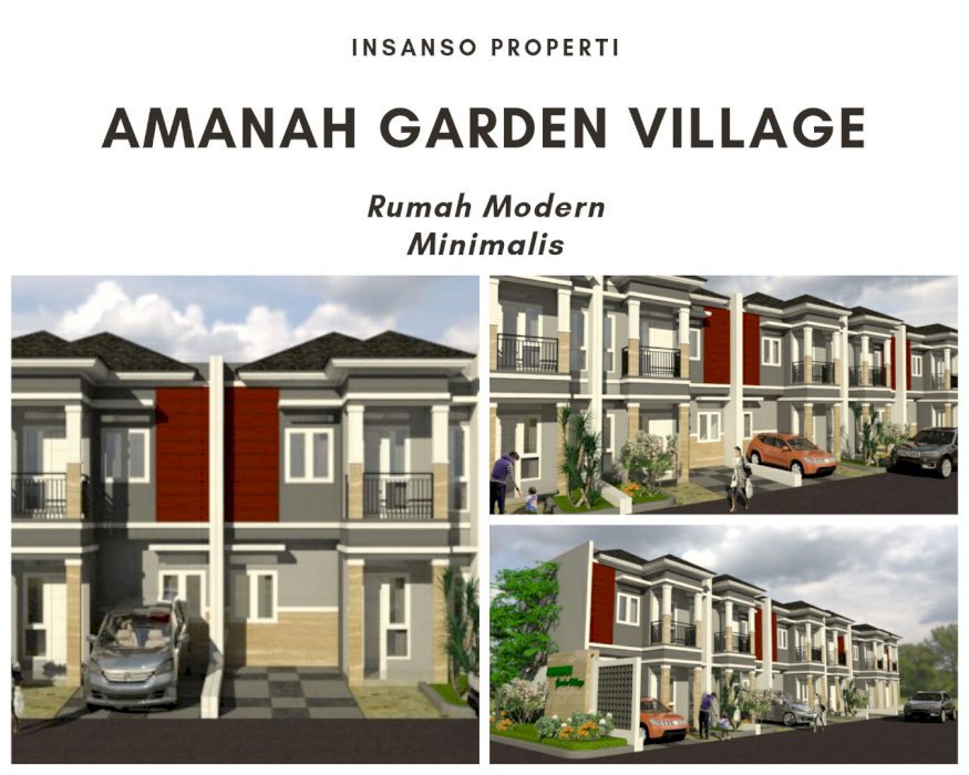 Rumah modern minimalis di lokasi strategis