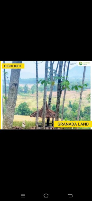 Tanah dijual di kawasan Edu wisata