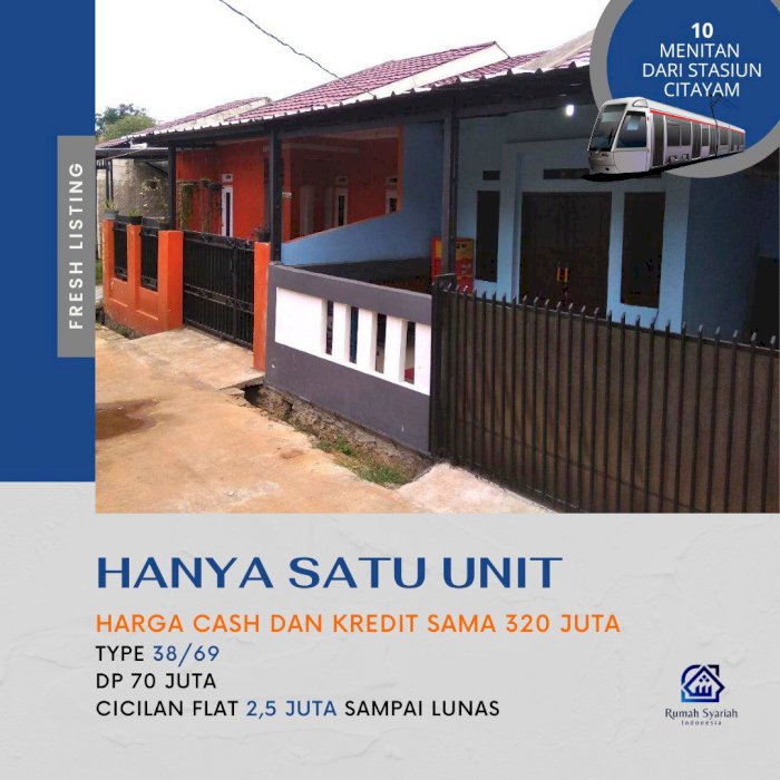 Perumahan Murah Di Citayam Cash dan Kredit Sama
