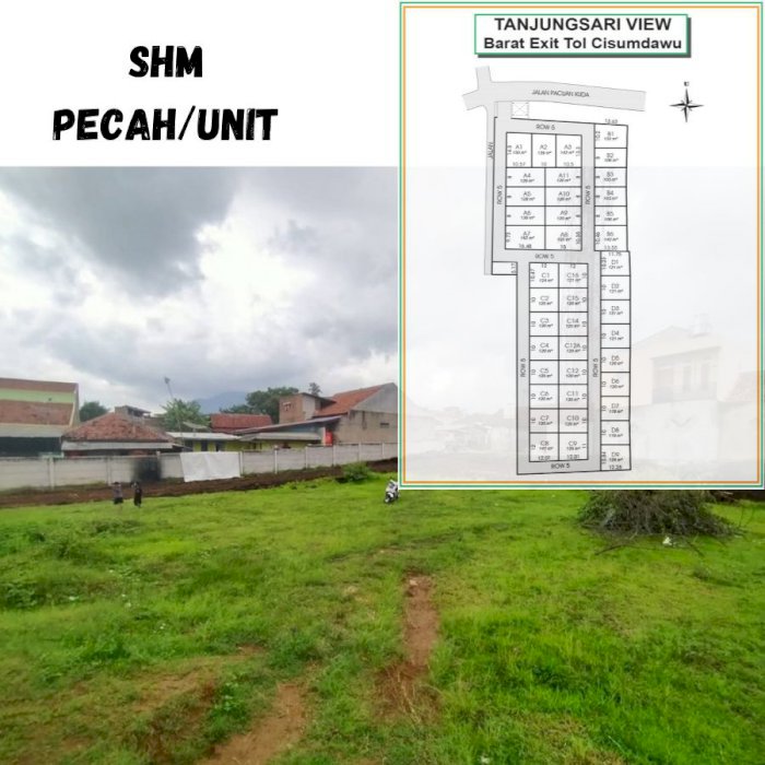 Harga Hanya 1 Jutaan: Tanah Kapling 3 Menit Ke Pasar Katapang