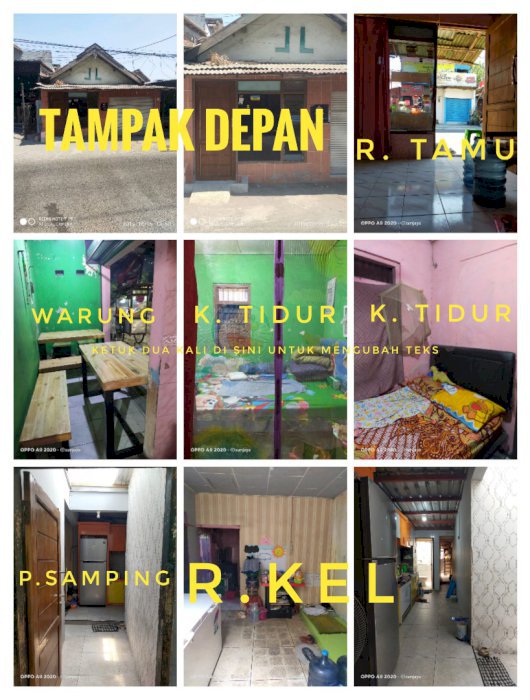 Rumah Di Kontrakan,untuk rumah tangga atau usaha