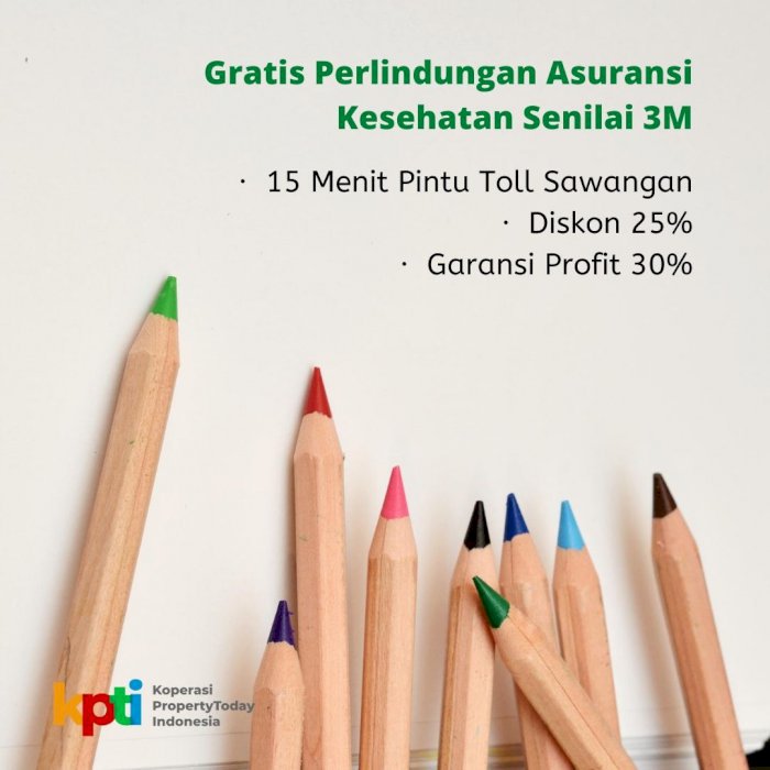 Kapling Siap Bangun Dekat Tol Desari, Harga Cuma 2 Jutaan