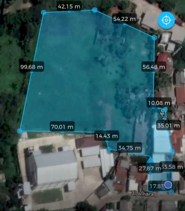 Tanah 1Ha di Curug Tangerang bisa untuk Pabrik