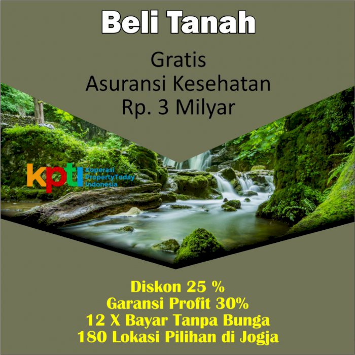 Kapling Mangku Aspal, Utara Sleman City Hall: DISKON Up To 25%