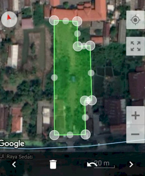 Tanah area Pergudangan Desa Wedi Sedati 