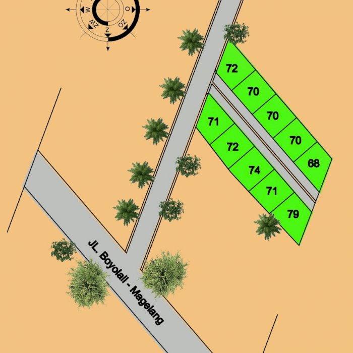 Kavling siap bangun di Cepogo Boyolali