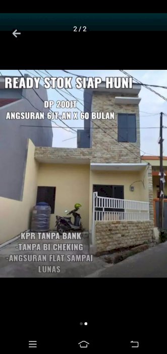 Rumah Murah Dipondok Ranggon Jaktim