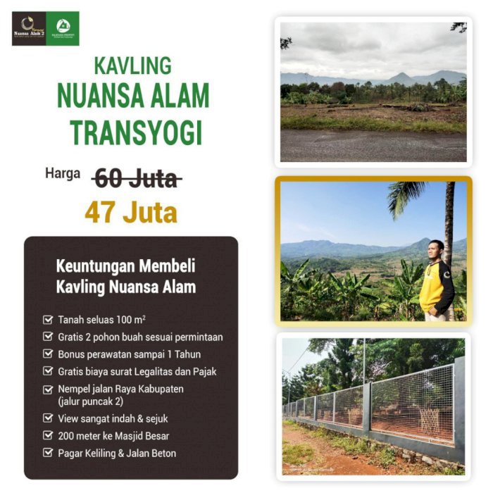 Harga kavling Pas Di Kantong