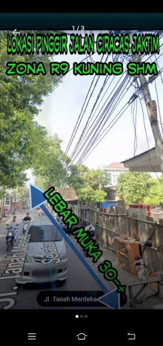 Tanah Murah Diciracas Jaktim