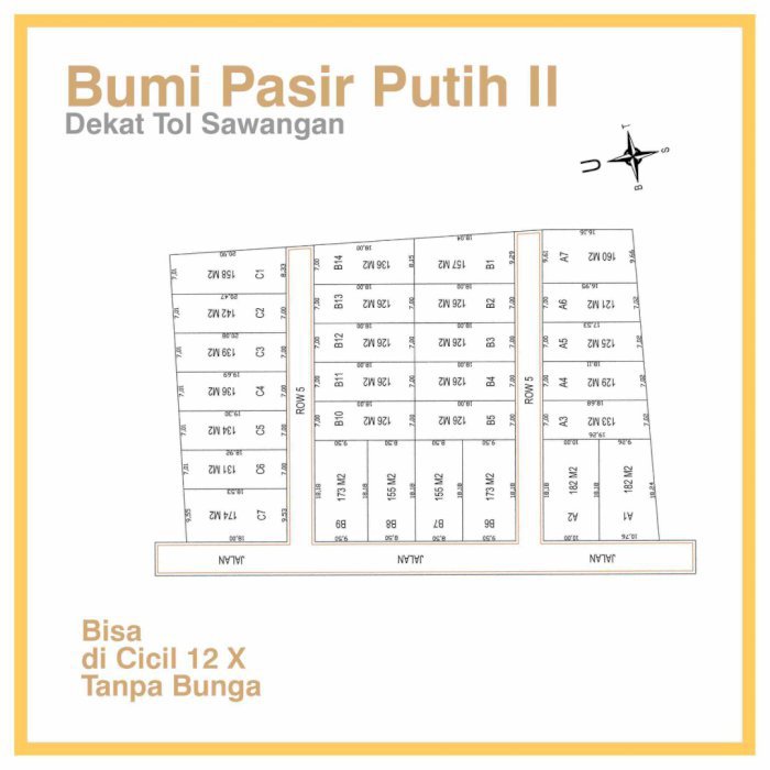 Kapling Dekat RS Permata Depok, Harga Diskon Up to 25%