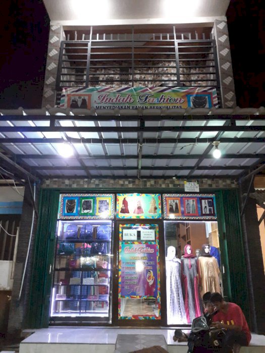 DIJUAL RUKO CEPAT BESERTA ISI NYA (BUSANA MUSLIM) DI REGENSI 1