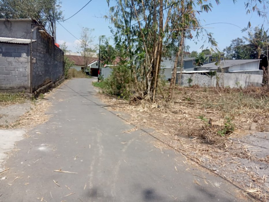 Dijual Tanah Pekarangan di Utara PPPG Kesenian Jogja