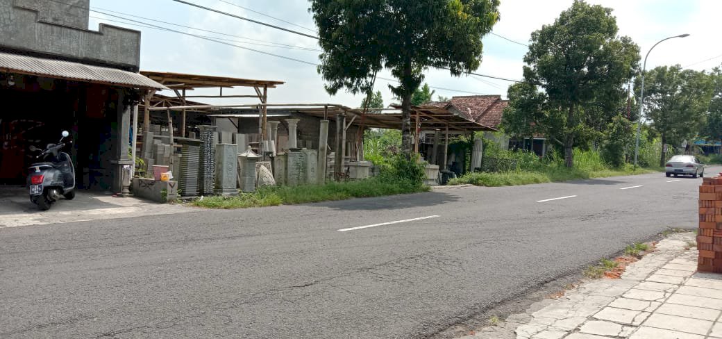 Tanah bagus pinggir jalan palagan