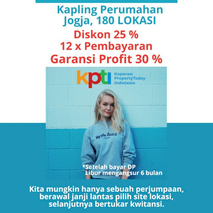 Kapling Murah Dekat Bandara YIA, Garansi Profit 30%