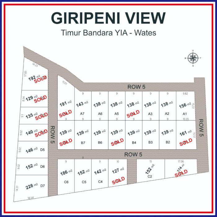 Tanah SHMP Dekat POLRES Wates, Diskon Up To 25%