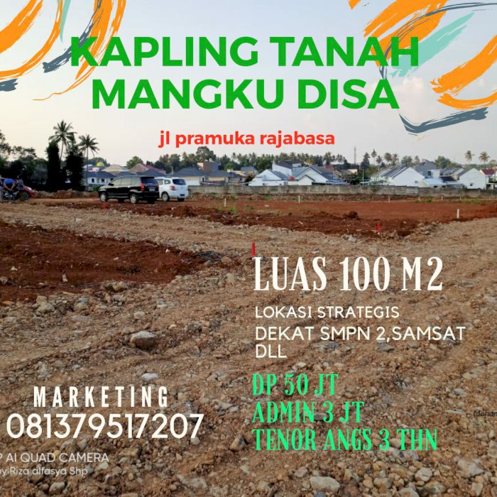 Tanah kapling komersil rajabasa pramuka