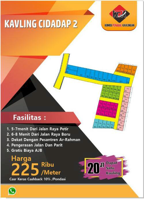 Tanah kavling cidadap tahap 2