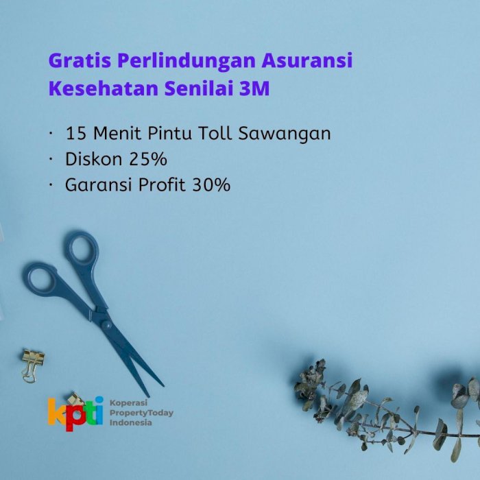 Tanah Kapling Perumahan Dekat RSUD Depok, Diskon Hingga 25%