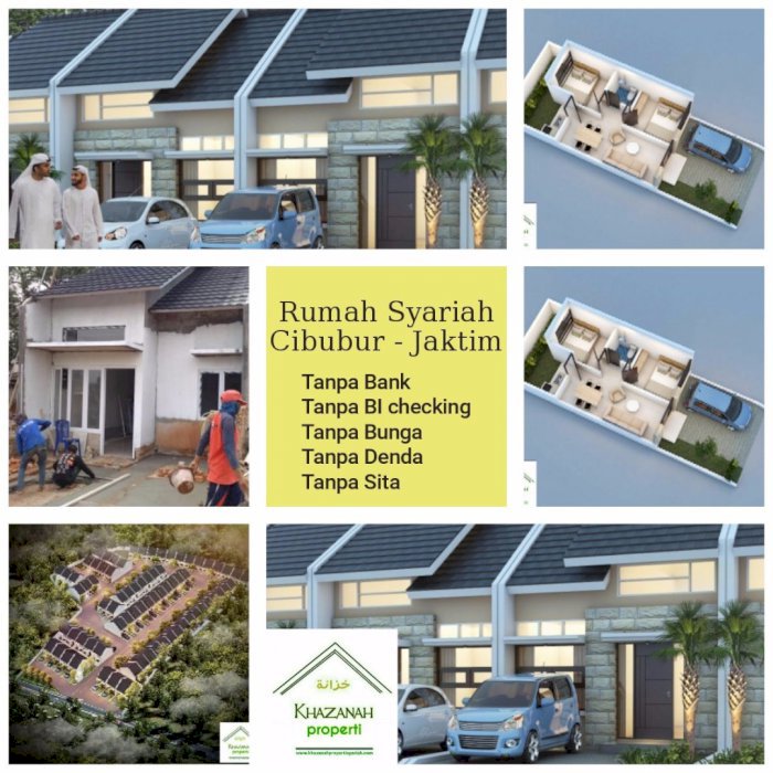 Rumah Syariah Tanpa BI Checking Lokasi Strategis Halal Ditengah Kota