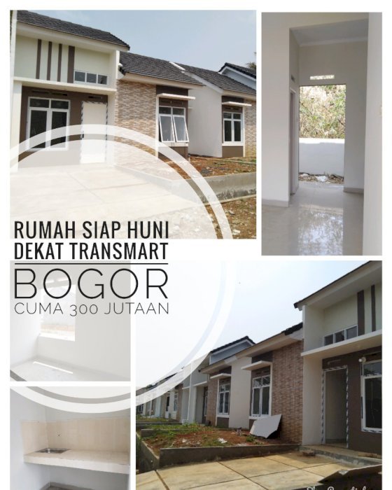 Rumah siap huni dekat Transmart Bogor