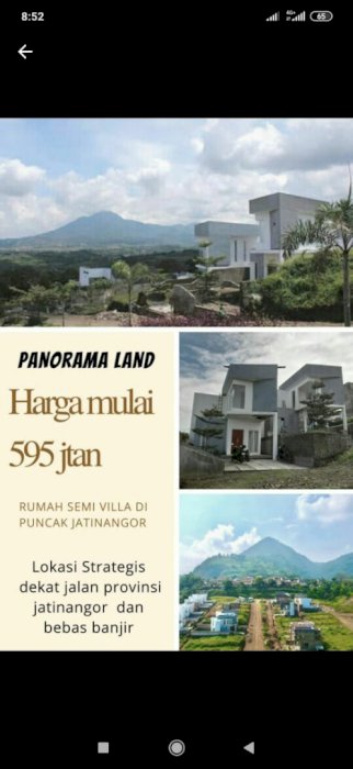 Semi villa sejuk, asri nyaman dekat kawasan pendidikan Jatinangor