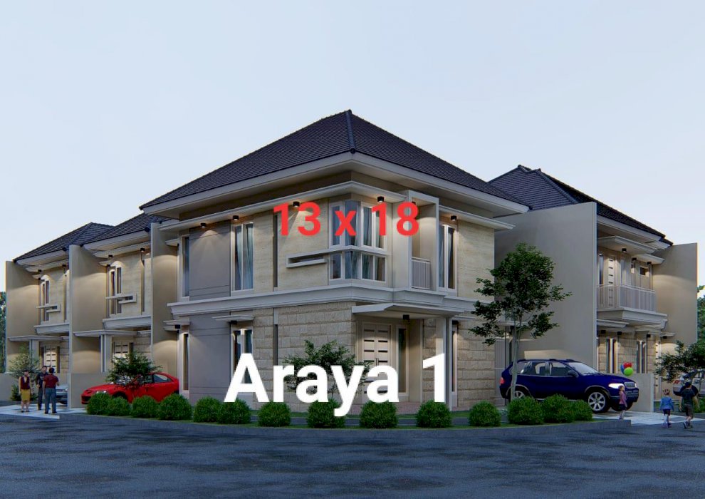 RUMAH  (HOOK) BARU GRESS ARAYA TAHAP 1
